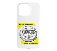 Drôle de Palet de Hockey pour Femme avec Un Coup de Claque Coque pour iPhone 15 Pro Max
