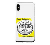 Drôle de Palet de Hockey pour Femme avec Un Coup de Claque Coque pour iPhone XS Max