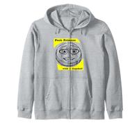 Drôle de Palet de Hockey pour Femme avec Un Coup de Claque Sweat à Capuche