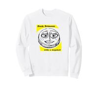 Drôle de Palet de Hockey pour Femme avec Un Coup de Claque Sweatshirt