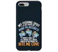 Drôle de pêche spot Bite Me Cove Pêche hilarante pêcheurs Coque pour iPhone 7 Plus/8 Plus