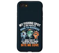 Drôle de pêche spot Bite Me Cove Pêche hilarante pêcheurs Coque pour iPhone SE (2020) / 7 / 8