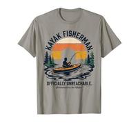 Drôle de pêcheur Kayak - inaccessible Quelque Part sur l'eau T-Shirt