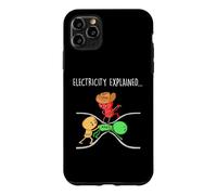 Drôle de Physique Professeur Électricité Expliquée Science Blague Coque pour iPhone 11 Pro Max