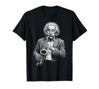 Drôle de Physique Scientifique Jouant du Saxophone mathématiques Nerd Science Humour T-Shirt
