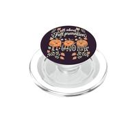 Drôle de prévention des Chutes infirmière Citrouille d'automne PopSockets PopGrip pour MagSafe