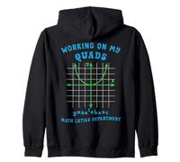 Drôle de Prof de Maths Qui Travaille sur Mes quads Algebra Sweat à Capuche