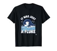Drôle de Queue de Baleine Pun It Was Just A Fluke Whale Watching T-Shirt
