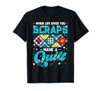 Drôle de Quilting Quand la Vie Donne des miettes Quilt T-Shirt