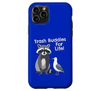 Drôle de Raccoon Pigeon Trash Buddies Bandits Graphic Coque pour iPhone 11 Pro