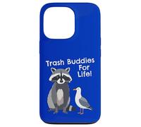 Drôle de Raccoon Pigeon Trash Buddies Bandits Graphic Coque pour iPhone 13 Pro