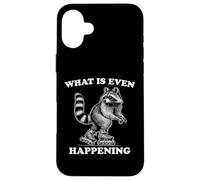 Drôle de Raton Laveur confus, Que se Passe-t-il même ? Coque pour iPhone 16 Plus