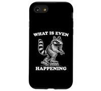 Drôle de Raton Laveur confus, Que se Passe-t-il même ? Coque pour iPhone SE (2020) / 7/8