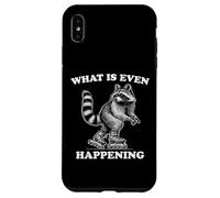 Drôle de Raton Laveur confus, Que se Passe-t-il même ? Coque pour iPhone XS Max