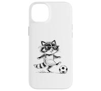 Drôle de Raton Laveur de Football avec Lunettes de Soleil Coque pour iPhone 14 Plus