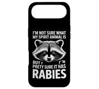 Drôle de Raton Laveur Esprit Animal Rage Dicton Sarcastique Coque pour iPhone Air