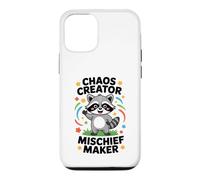 Drôle de Raton Laveur pour Enfants Get Into Mischief Enfants Garçons Fille Coque pour iPhone 12/12 Pro
