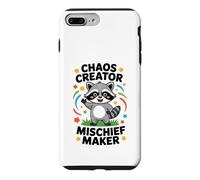 Drôle de Raton Laveur pour Enfants Get Into Mischief Enfants Garçons Fille Coque pour iPhone 7 Plus/8 Plus