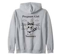 Drôle de Raton Laveur pour Fille Enceinte Sweat à Capuche