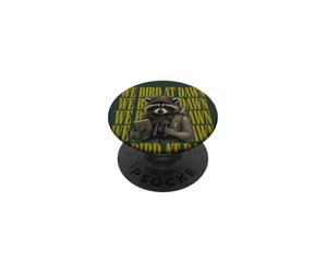Drôle de Raton Laveur pour Observer Les Oiseaux PopSockets PopGrip Adhésif