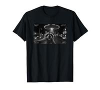 Drôle de Raton Laveur Selfie Espace OVNI Enlèvement Alien Halloween T-Shirt