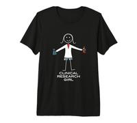 Drôle de Recherche Clinique pour Femmes T-Shirt Haut de Gamme