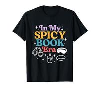 Drôle de romance sombre, livre de charbon, livres épicés d'amour, rat de bibliothèque T-Shirt