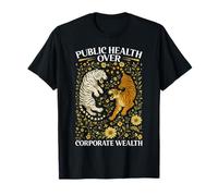 Drôle de santé publique sur la Richesse des Entreprises Boho Tiger T-Shirt