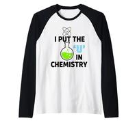 Drôle de Science, Chimie, Jeu de Mots, Professeur Scientifique, Cadeau Manche Raglan