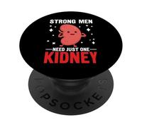 Drôle de Sensibilisation au Cancer du Rein Ruban Vert maladie rénale PopSockets PopGrip Adhésif