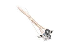 Drôle de soldat de l'armée verte Lot de 50 mèches de bougie sans fumée de 15 cm, mèche en coton et cire de soja, grande base, mèche de bougie tissée for la maison, fil de cire for lampe à kérosène Sol