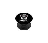 Drôle de Soutien émotionnel : Le Mari n'aime Pas Les Animaux PopSockets PopGrip Adhésif