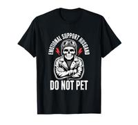 Drôle de Soutien émotionnel : Le Mari n'aime Pas Les Animaux T-Shirt