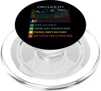 Drôle de Tableau périodique Science Can I Lick It Chemistry PopSockets PopGrip pour MagSafe