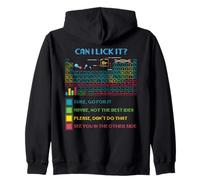 Drôle de Tableau périodique Science Can I Lick It Chemistry Sweat à Capuche