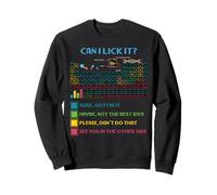 Drôle de Tableau périodique Science Can I Lick It Chemistry Sweatshirt