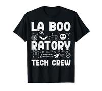 Drôle de Technicien de Laboratoire Boo Labo Tech Crew Halloween T-Shirt