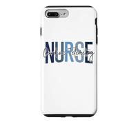 Drôle de télémétrie Cardiaque Journée infirmière et Semaine infirmière Coque pour iPhone 7 Plus/8 Plus