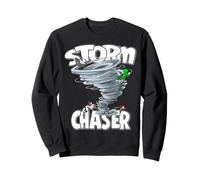 Drôle de tempête Chaser Météorologie Tornade Météorologie Sweatshirt