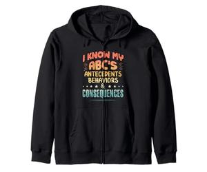 Drôle de thérapeute ABA - Je connais Mon ABC Sweat à Capuche