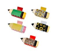 Drôle de Tournesol Rayures Crayon Pince à Cheveux Robuste et Confortable Accessoire de Cheveux Ornement de Cheveux pour Femmes de tous âges