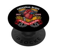 Drôle de Transplantation à cœur Ouvert Survivant d'une PopSockets PopGrip Adhésif
