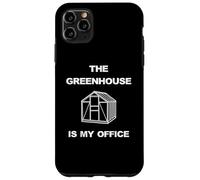 Drôle de travail à domicile The Greenhouse Is My Office Gardener Coque pour iPhone 11 Pro Max