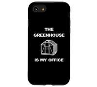 Drôle de travail à domicile The Greenhouse Is My Office Gardener Coque pour iPhone SE (2020) / 7 / 8