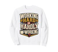 Drôle de Travail Ouvrier Constructeur commerçant secrétaire Usine Sweatshirt