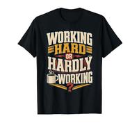 Drôle de Travail Ouvrier Constructeur commerçant secrétaire Usine T-Shirt Graphique avec Valeur