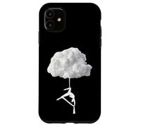 Drôle de Yoga aérien, Fly High Cloud, Soies aériennes Cirque Cadeaux Coque pour iPhone 11