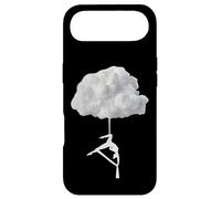Drôle de Yoga aérien, Fly High Cloud, Soies aériennes Cirque Cadeaux Coque pour iPhone Air