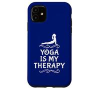 Drôle de Yoga thérapeutique instructeur Fitness Paix Amant de médiation Coque pour iPhone 11