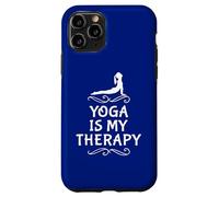 Drôle de Yoga thérapeutique instructeur Fitness Paix Amant de médiation Coque pour iPhone 11 Pro